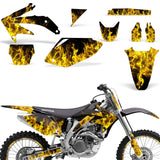 Honda CRF 450R 2005-2008 Motocross Graphic Kit Flames