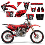 Honda CRF 4550R 2005-2008 Motocross Graphic Kit Reaper V2