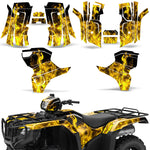 Honda Foreman 2015 UP ATV Quad Graphic Kit Flames