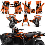Honda Foreman 2015 UP ATV Quad Graphic Kit Reaper V2