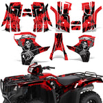 Honda Foreman 2015 UP ATV Quad Graphic Kit Reaper V2