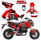 Honda Grom 125 2013-2016 Motocross Graphic Kit Reaper V2