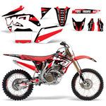 Honda CRF 450R 2005-2008 Motocross Graphic Kit WD Race
