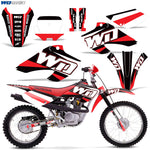 Honda XR 80 / XR 100 2001-2003 Motocross Graphic Kit WD Race