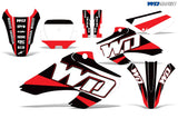 Honda XR 80 / XR 100 2001-2003 Motocross Graphic Kit WD Race
