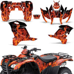 Honda Rancher/Rancher AT 2007-2013 ATV Graphic Kit - Flames