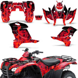 Honda Rancher/Rancher AT 2007-2013 ATV Graphic Kit - Flames