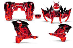 Honda Rancher/Rancher AT 2007-2013 ATV Graphic Kit - Flames