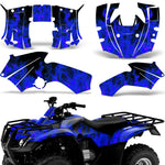 Honda Recon ES Fourtrax ATV Quad 2005-2018 ATV Graphic Kit - Flames