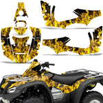 Honda Rincon TRX 680 2006-2018 ATV Graphic Kit - Flames