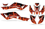 Honda TRX 400EX 2008-2016 ATV Graphic Kit - Flames