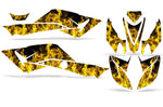 Honda TRX 400EX 2008-2016 ATV Graphic Kit - Flames