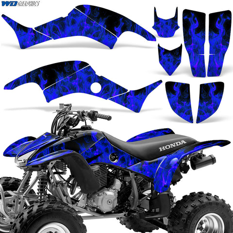 Honda TRX 400EX 1999-2007 ATV Graphic Kit - Flames