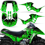 Honda Maier TRX 90 1993-2005 ATV Graphic Kit - Flames