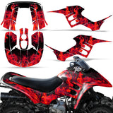 Honda Maier TRX 90 1993-2005 ATV Graphic Kit - Flames