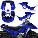 Honda Maier TRX 90 1993-2005 ATV Graphic Kit - Flames
