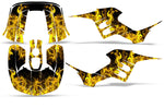 Honda Maier TRX 90 1993-2005 ATV Graphic Kit - Flames