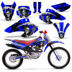 Honda XR 80 / XR 100 2001-2003 Motocross Graphic Kit Reaper V2