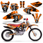 Honda XR 80 / XR 100 2001-2003 Motocross Graphic Kit Reaper V2
