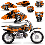 Honda XR 70 2001-2003 Motocross Graphic Kit Reaper V2