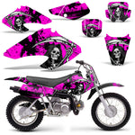 Honda XR 70 2001-2003 Motocross Graphic Kit Reaper V2