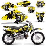 Honda XR 70 2001-2003 Motocross Graphic Kit Reaper V2