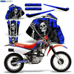 Honda XR 80 / XR 100 1985-2000 Motocross Graphic Kit Reaper V2
