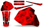 Honda XR 80 / XR 100 1985-2000 Motocross Graphic Kit Flames