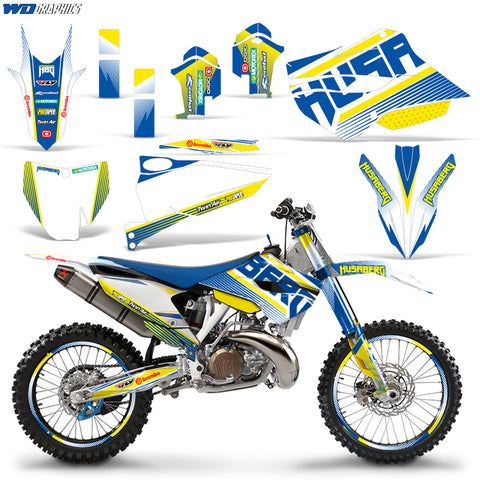 Husaberg FC 250 / 300 2014-2016 Motocross Graphic Kit  Race Berg
