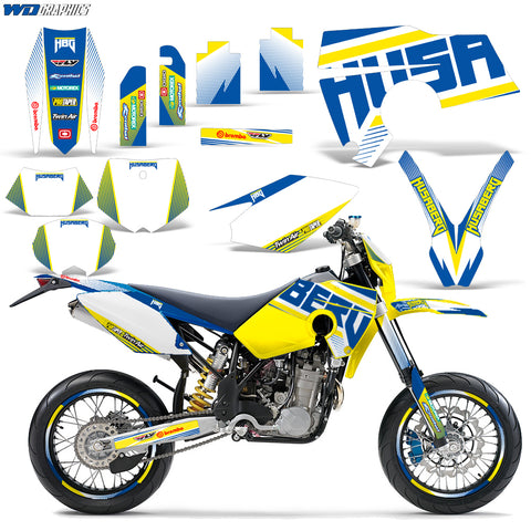 Husaberg FE / FS 2006-2008 Motocross Graphic Kit  Race Berg