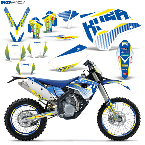 Husaberg FE / FS 390-450-570 2009-2012 Motocross Graphic Kit  Race Berg