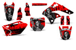 Kawasaki KX 250F 2006-2008 Motocross Graphic Kit Reaper V2