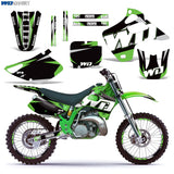 Kawasaki KX 125/250 1992-1993 Motocross Graphic Kit WD Race