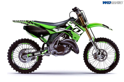 Kawasaki KX 125/250 1999-2002 Motocross Graphic Kit WD Race