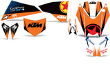 KTM 450/505/525 2008-2011 ATV Quad Graphic Kit - Red Star