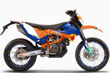 KTM Adventurer 690 Enduro/Enduro R 2012-2018 Bike Graphic Decal Kit - Red Star