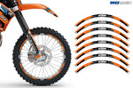 KTM C4 2005-2006 SX, 2005-2007 EXC Bike Graphic Decal Kit - Blast