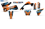 KTM C4 2005-2006 SX, 2005-2007 EXC Bike Graphic Decal Kit - Blast