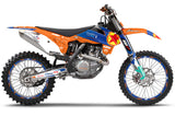 KTM C9 SX/SX-F/XC/XC-F 125-450 2013-2015 Bike Graphic Decal Kit - Red Star