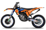 KTM C7 SX/SXF 2011-2012, XC/XCW/XCFW/EXC/EXCF 2012-2013 Bike Graphic Decal Kit - Red Star