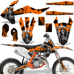 KTM SX 85 2018-2020 Dirt Bike Motocross Graphic Decal Kit - Reaper V2