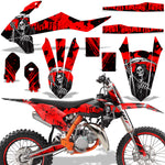 KTM SX 85 2018-2020 Dirt Bike Motocross Graphic Decal Kit - Reaper V2