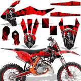KTM SX 85 2018-2020 Dirt Bike Motocross Graphic Decal Kit - Reaper V2