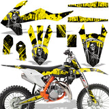 KTM SX 85 2018-2020 Dirt Bike Motocross Graphic Decal Kit - Reaper V2
