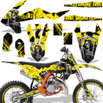KTM SX 85 2018-2020 Dirt Bike Motocross Graphic Decal Kit - Reaper V2