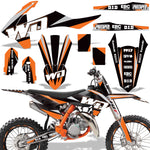 KTM SX 85 2018-2020 Dirt Bike Motocross Graphic Decal Kit - WD