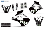 Kawasaki KX 85/100 2001-2013 Motocross Graphic Kit WD Race