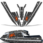 Kawasaki 440/550 SX 1982-1995 Jet Ski Graphic Wrap Kit - CircuitBRKR