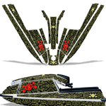Kawasaki 440/550 SX 1982-1995 Jet Ski Graphic Wrap Kit - CircuitBRKR