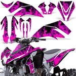 Kawasaki KFX 450 2008-2016 ATV Quad Graphic Kit - Flames